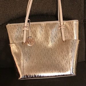 Rosegold MK Purse
